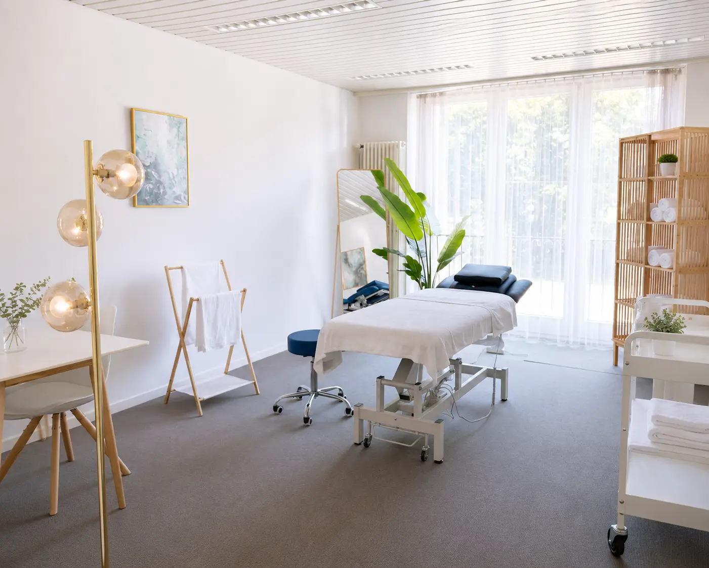 Eingang des Massage Zentrum Schaan an der Essanestrasse 97 in Eschen